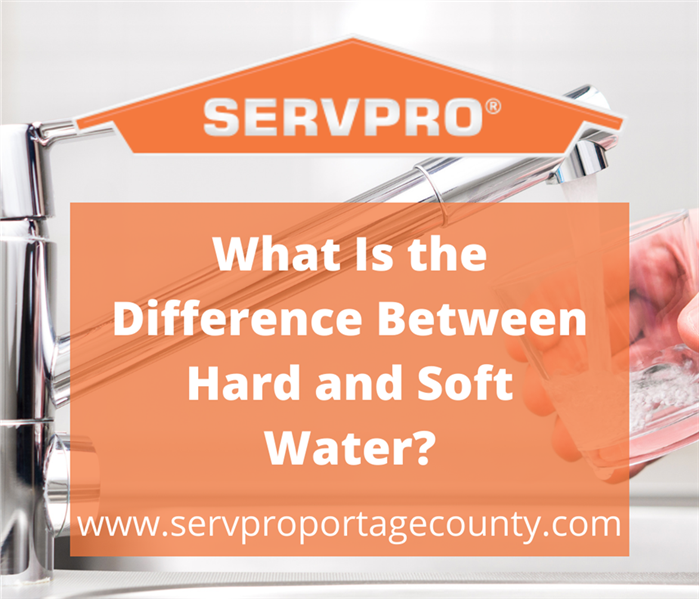 Water pouring from a tap in a kitchen - What Is the Difference Between Hard and Soft Water? - www.servproportagecounty.com